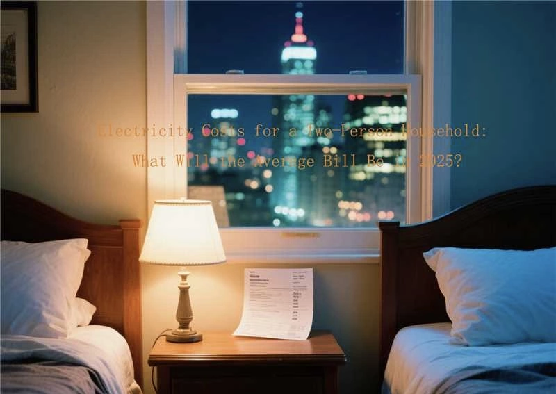 Electricity Costs for a Two-Person Household: What Will the Average Bill Be in 2025?